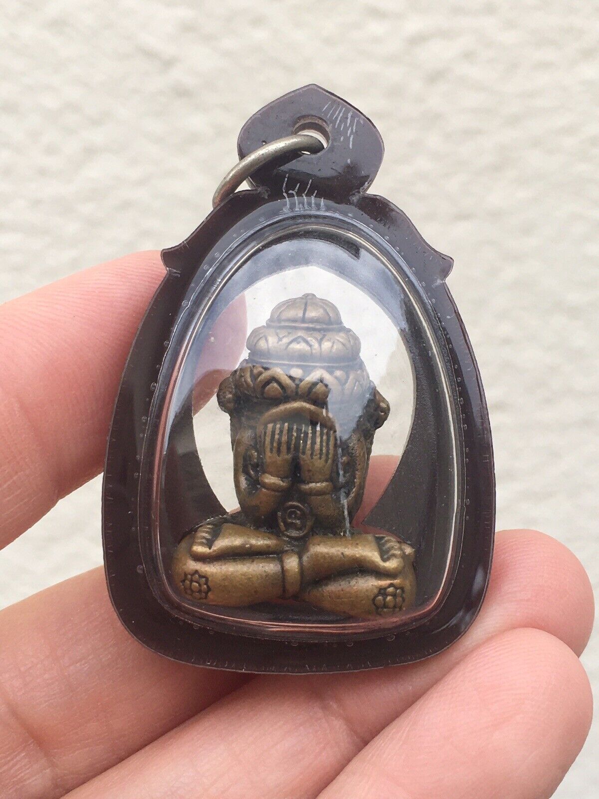Phra Pidta Thai Amulet Thai Talisman Pendant Luck Charm Protection