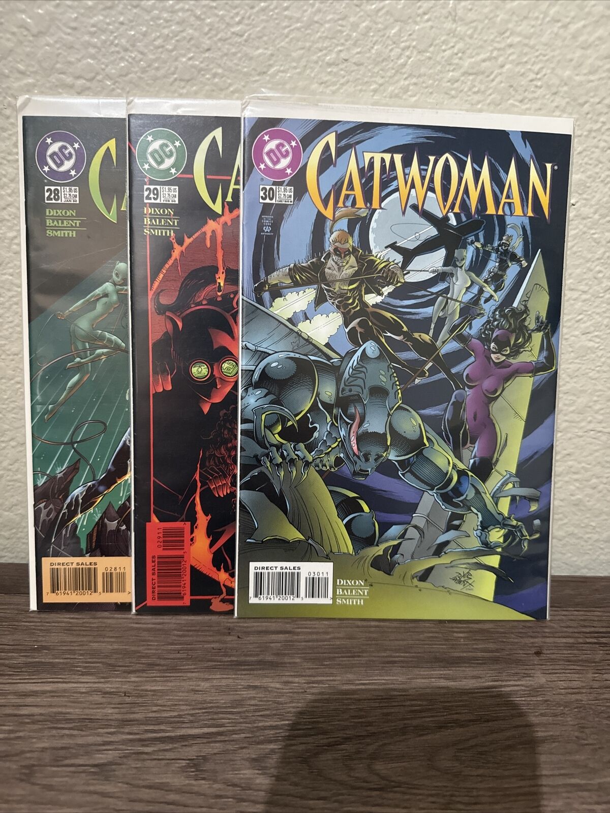 Set Of 3 Catwoman Comics 28,29, & 30