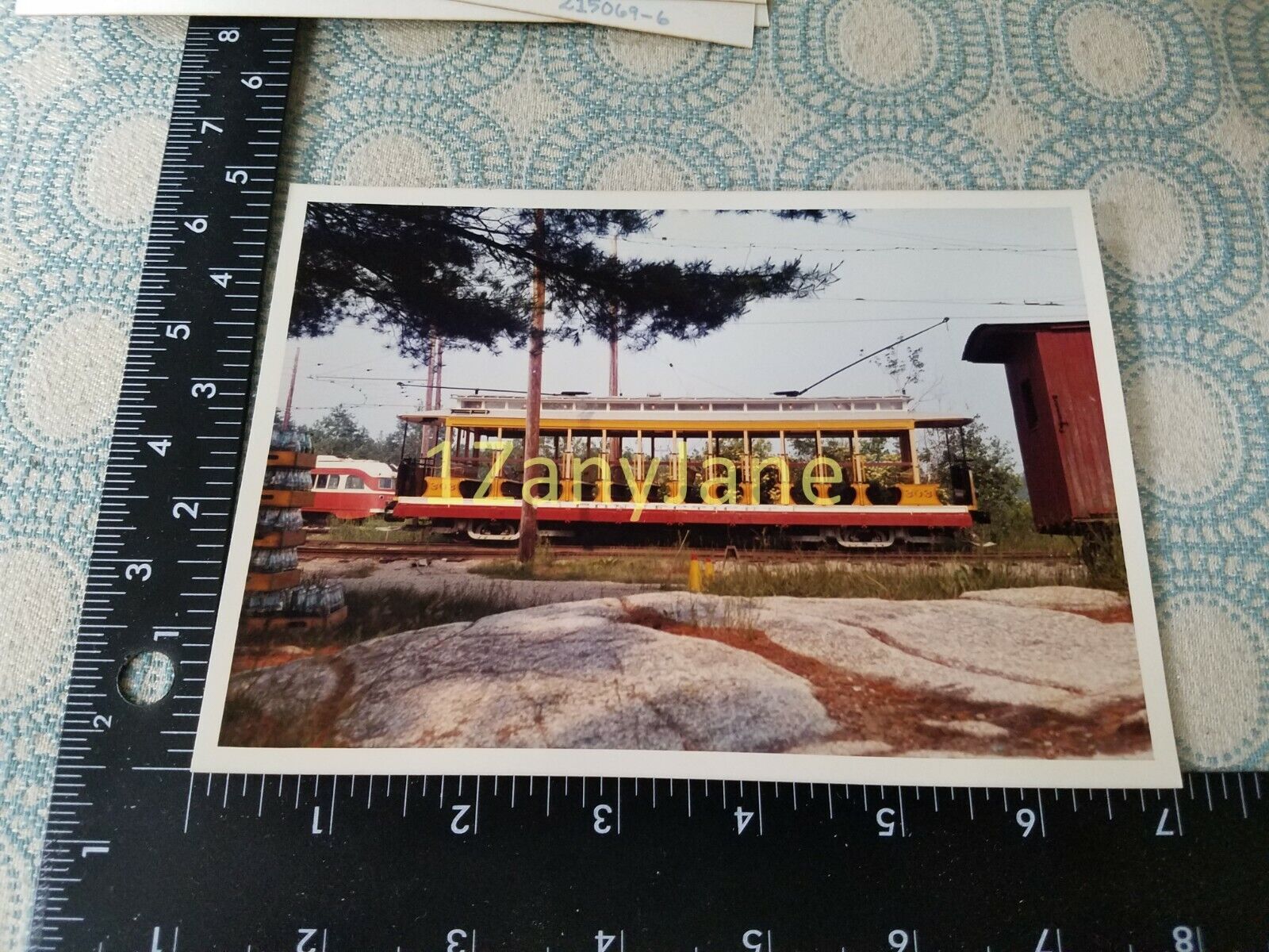 A062 VINTAGE TRAIN ENGINE PHOTO Railroad CONNECTICUT CO. #303, 1972
