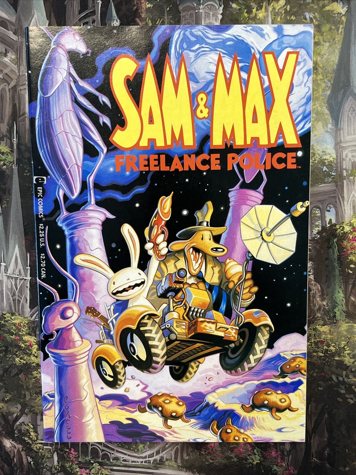 SAM AND MAX: FREELANCE POLICE #1 (EPIC COMICS 1992) STEVE PURCELL HTF