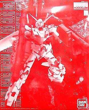 1/100 MG RX-0 Full Armor Unicorn Gundam Red Color Ver. Mobile Suit Gundam UC 019