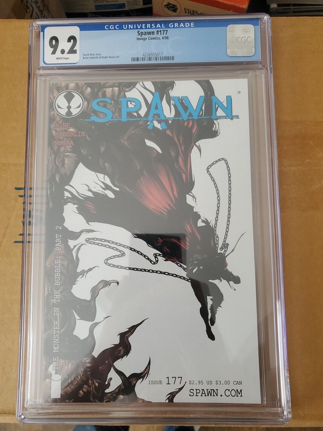 Spawn #177 (2008) Image CGC 9.2 White Pages