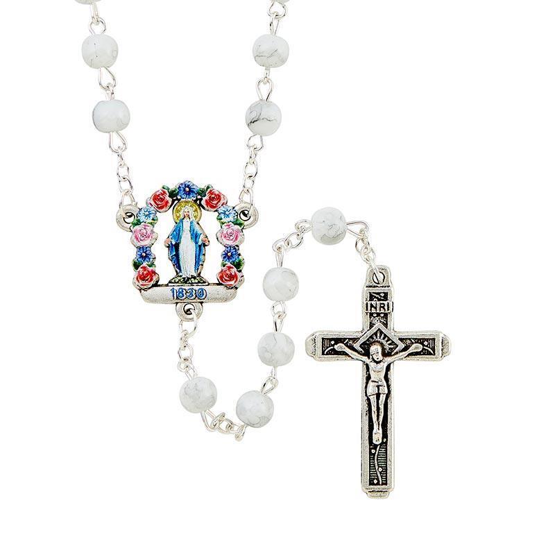 Miraculous Medal Capri Collection Great Gift Catholic Rosery for First Communion