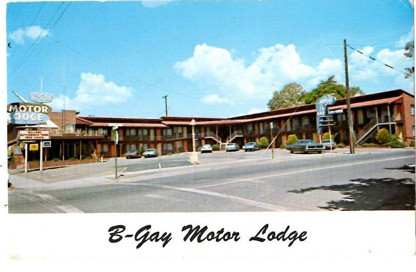 Postcard B-Gay Motor Lodge Reno Nevada