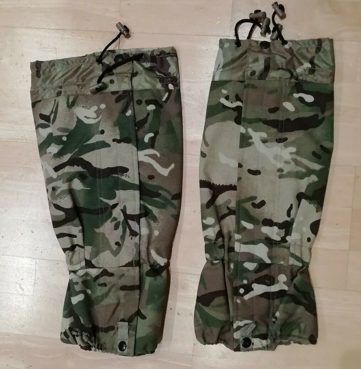 British Army Issue Gaiters GS MK2 MTP Waterproof - Large for UK size 13 plus