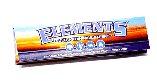 Elements King Size Rolling Papers Ultra Thin Slim *Discounts* FREE USA Shipping