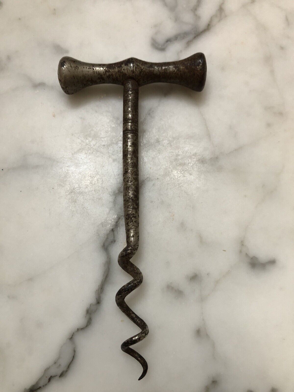 Antique Iron Corkscrew