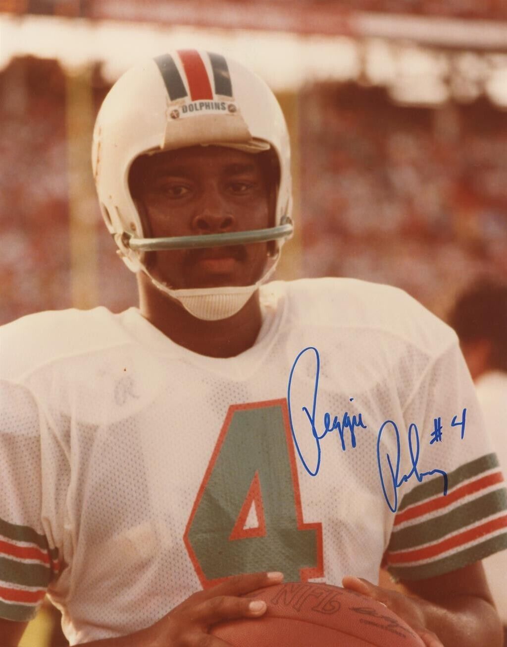 Reggie Roby- Signed Photograph (Miami Dolphins)