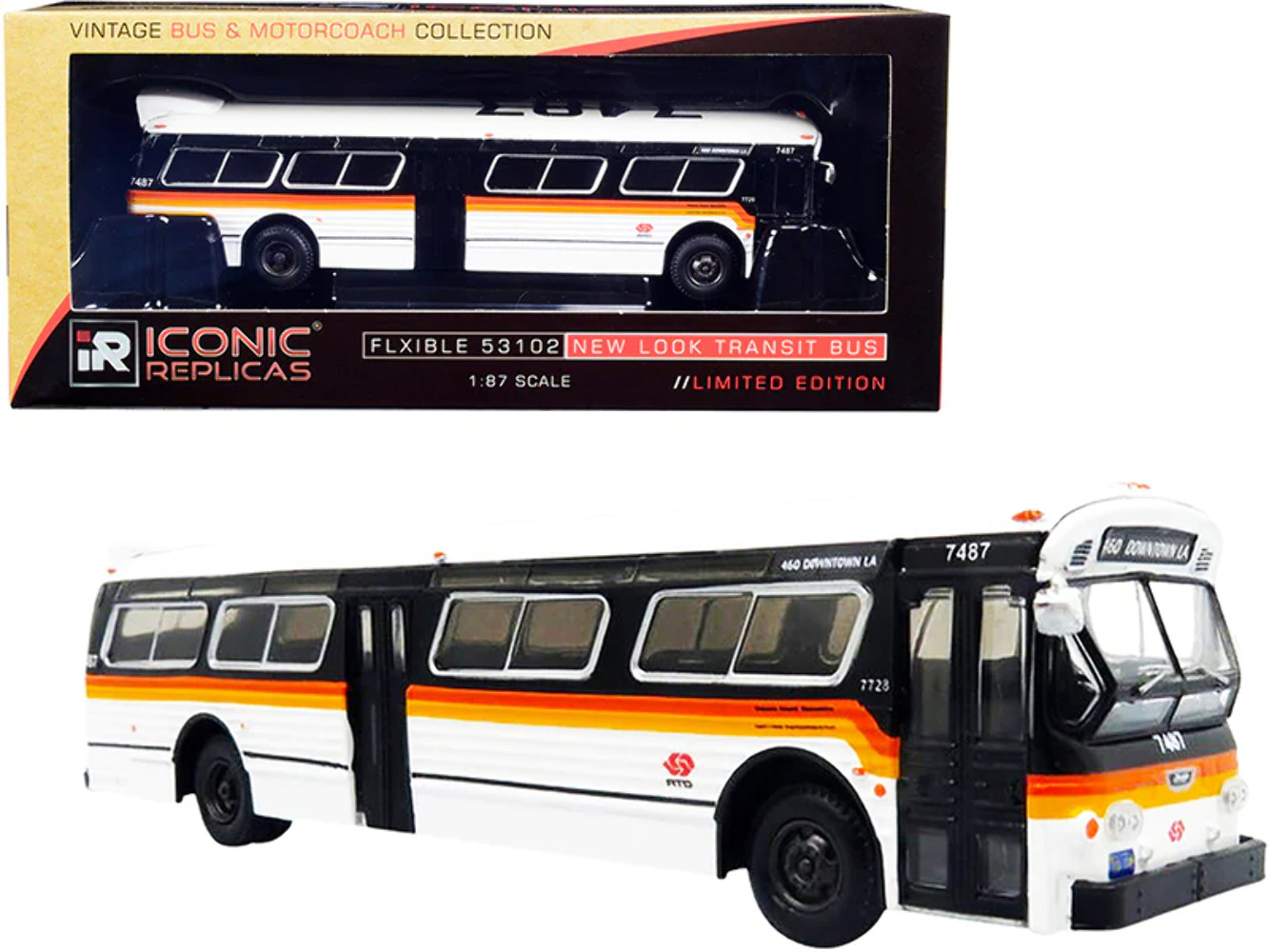 Flxible 53102 Transit Bus #460 \
