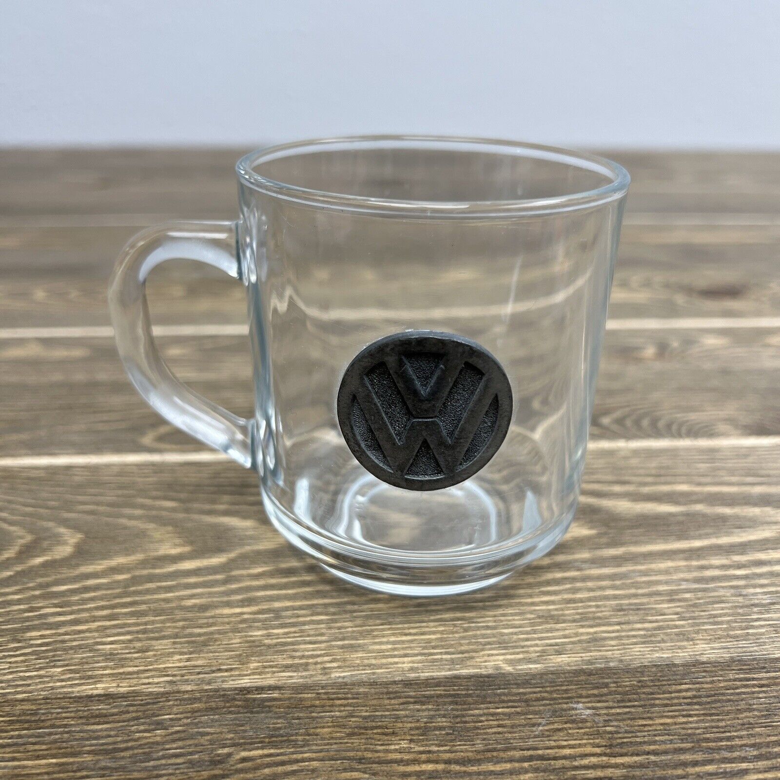 Volkswagen Clear Glass Coffee Tea Mug Cup
