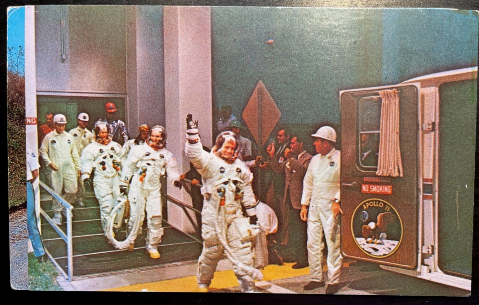 Vintage Postcard 1969 Apollo 11 Crew, John F. Kennedy Space Center, Florida (FL)