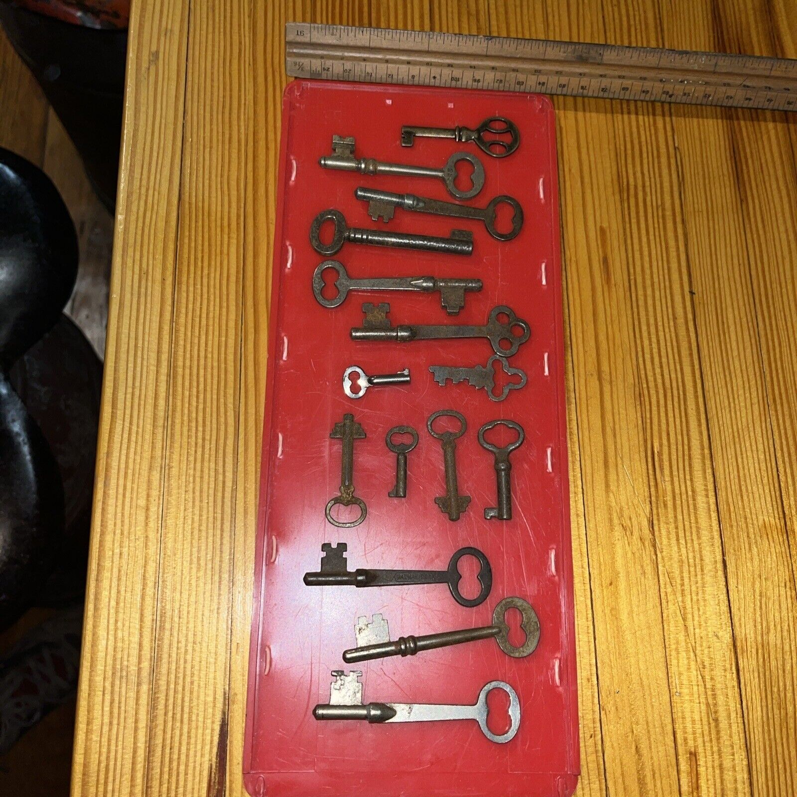 15 Antique Skeleton Keys Lot 6