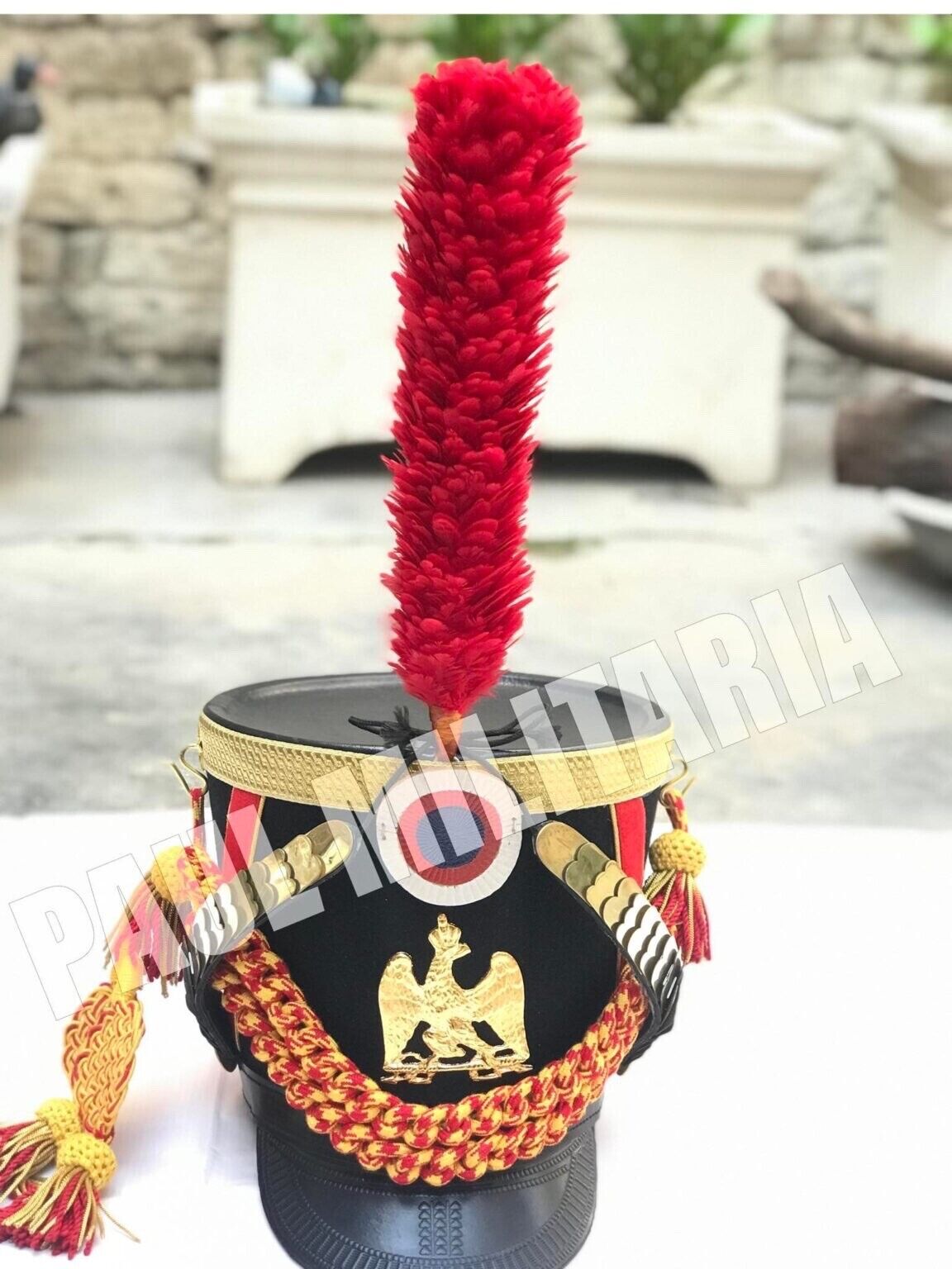 French Napoleonic Young Guard infantry sergeant Shako Hat
