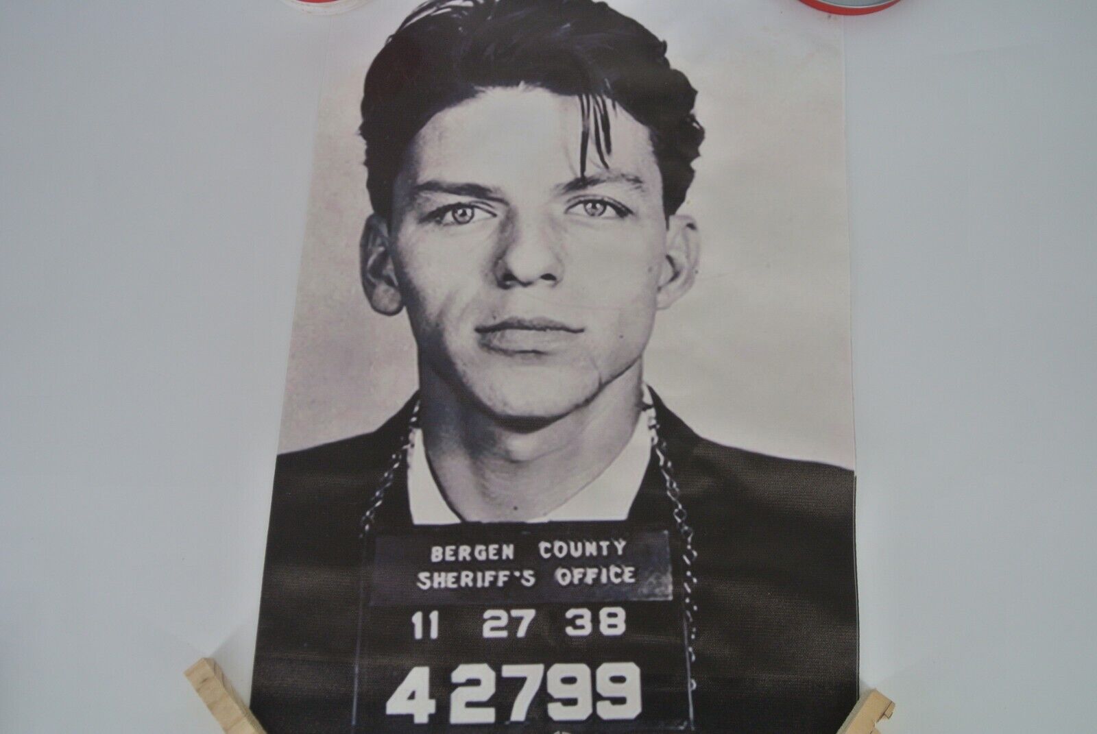Frank Sinatra Poster 11X17 Mug Shot Arrested For Seduction 1938 New Jersey