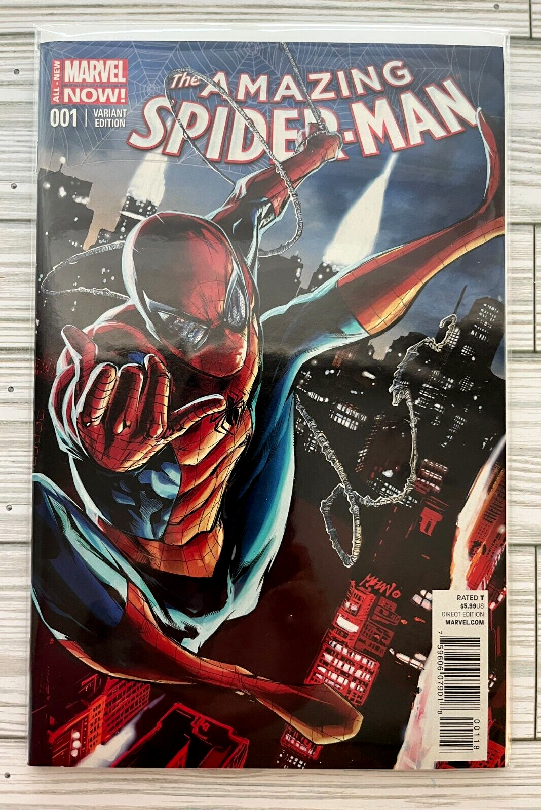 Amazing Spider-Man #1 - NM/NM+ Pop Mhan Variant - 1st Cindy Moon - Silk - Marvel