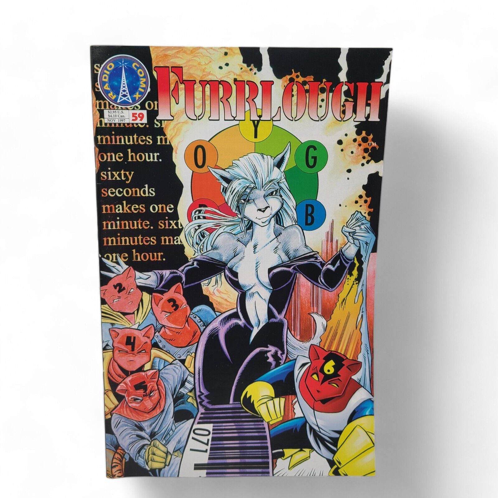 Furrlough Anthropomorphic 1997 Radio Comix Comic Book
