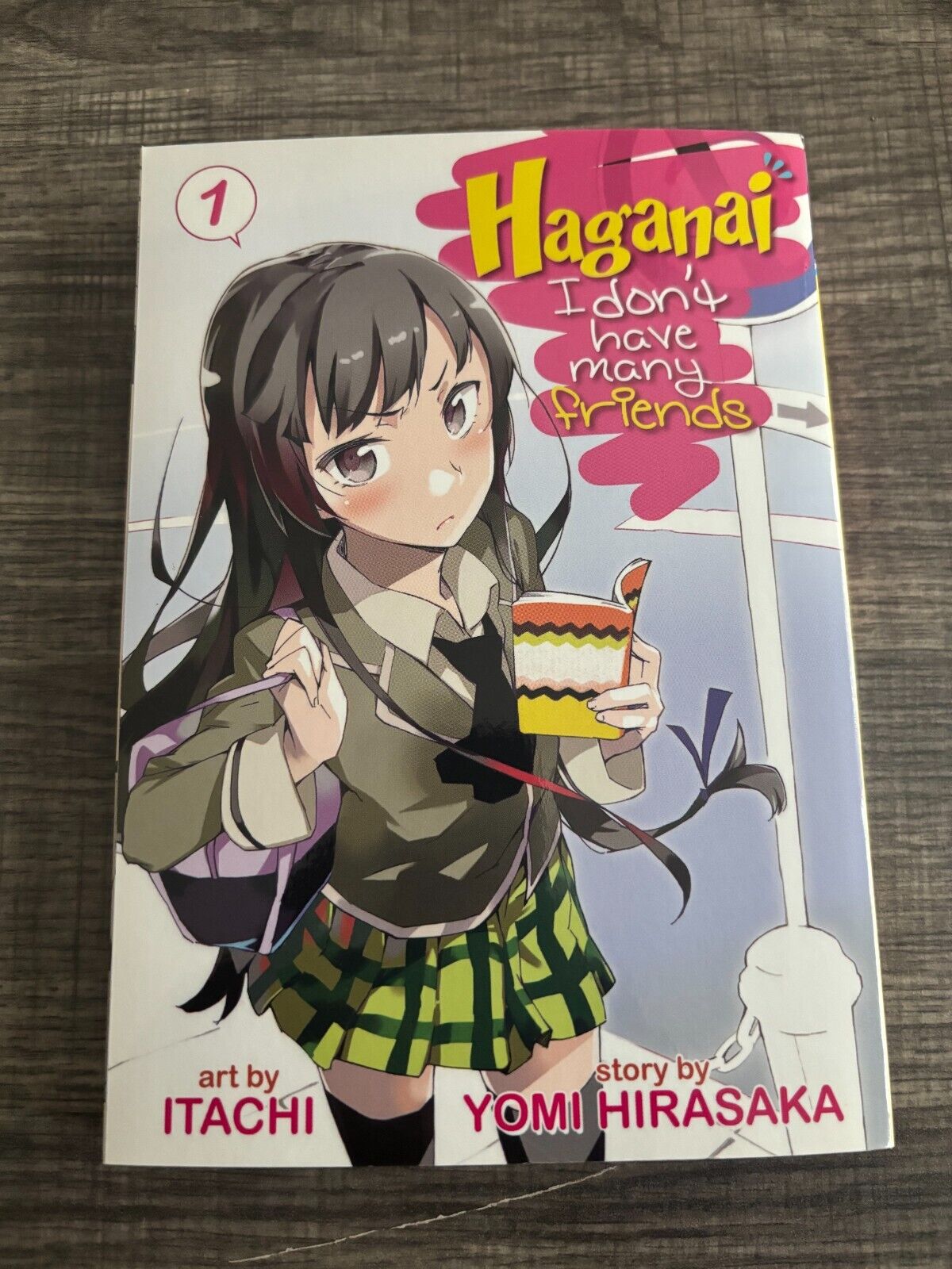 Haganai: I Don\'t Have Many Friends Manga Vol. 1 *English *OOP