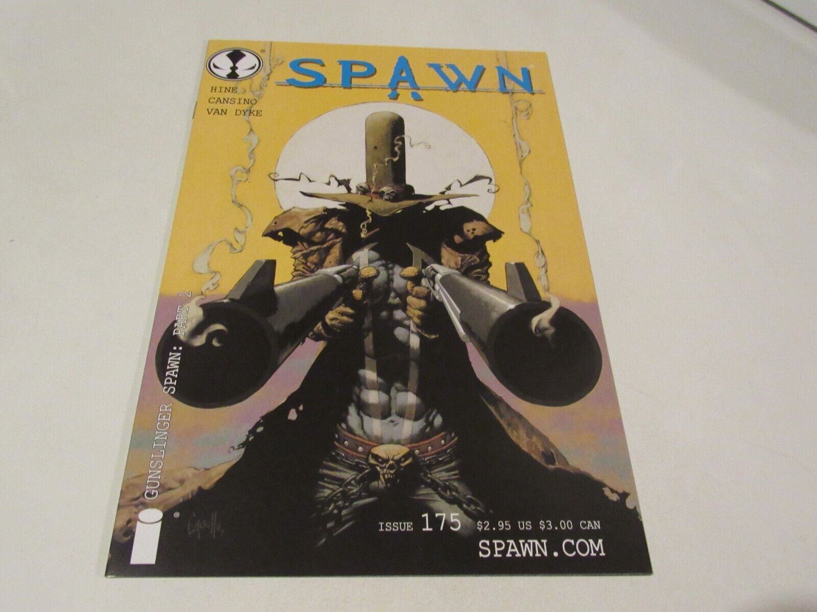 Spawn  #175  2nd Appearance of Gunslinger  Image Comics 2008