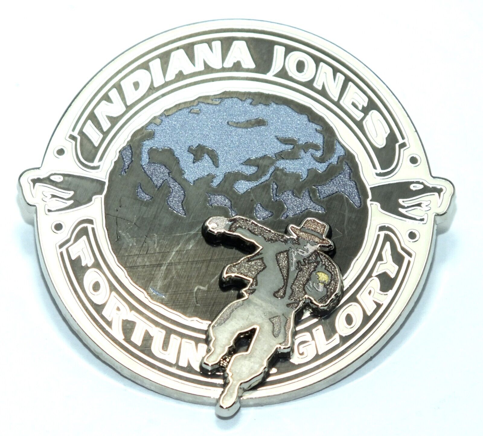 Disney Pin Trading Indiana Jones Fortune And Glory Slider Stunt Attraction Show