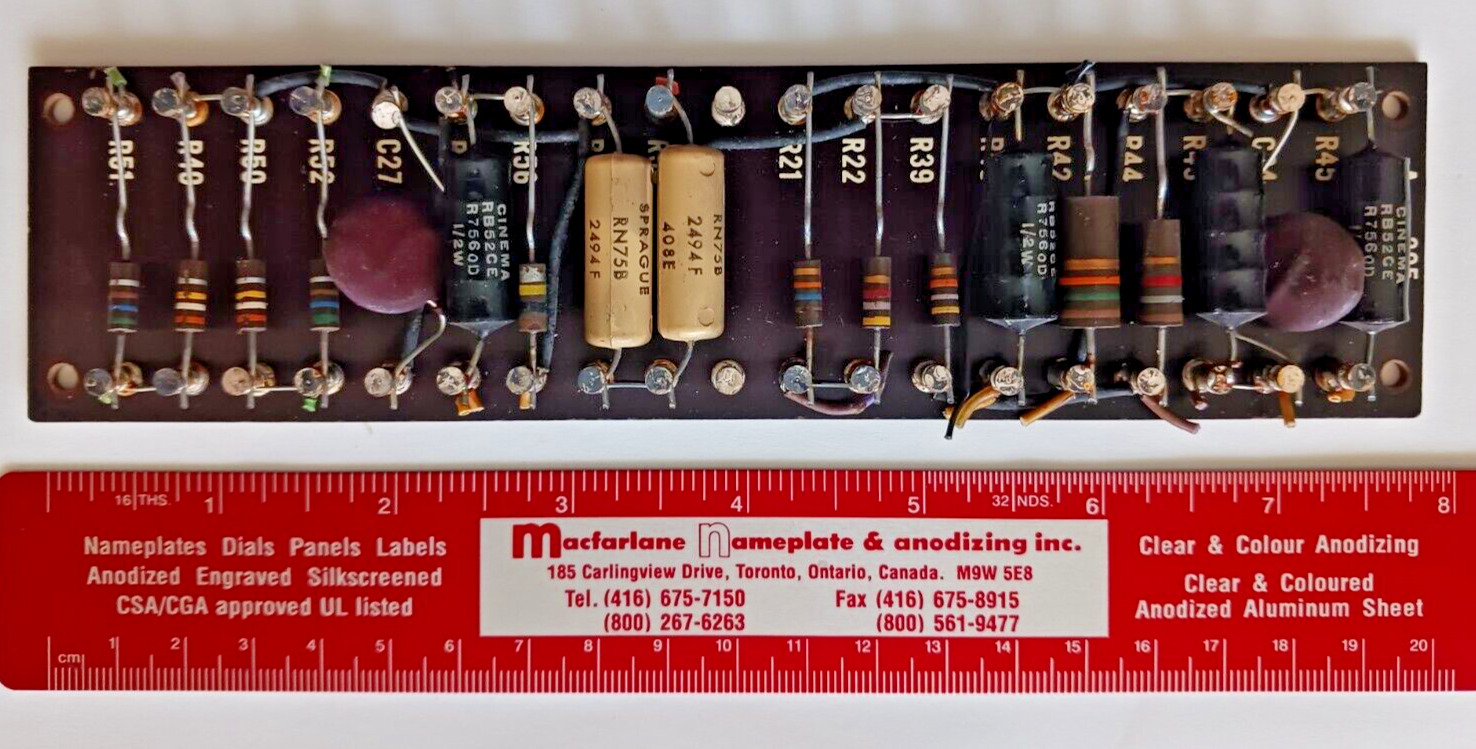 Vintage Electronic Board 8\