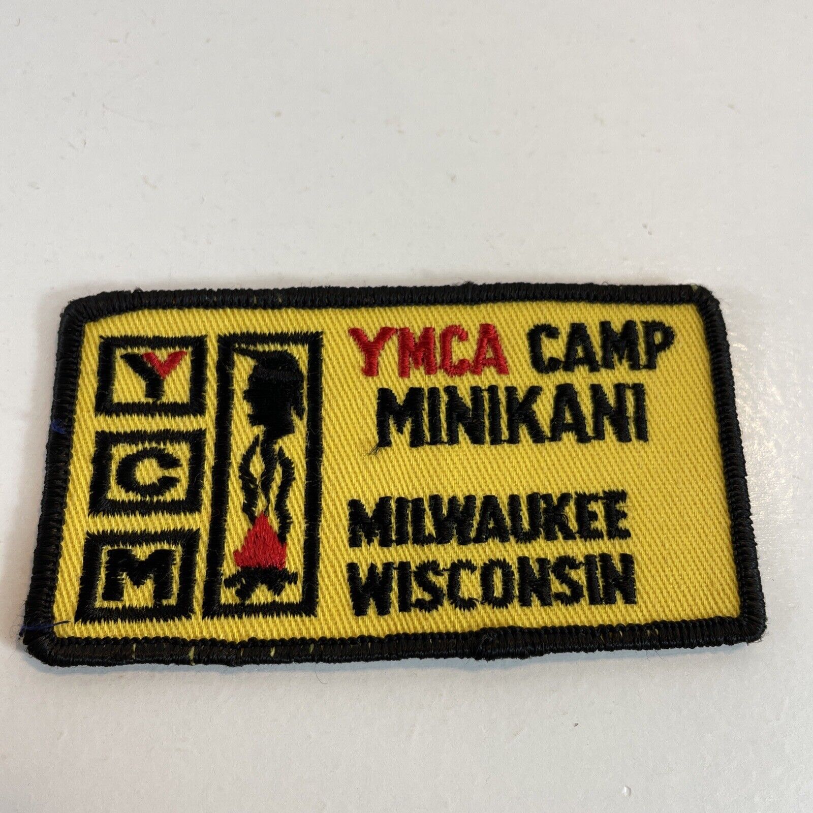Boy Scout of America YMCA Patch Milwaukee Wisconsin Camp Minikani YCM Rare