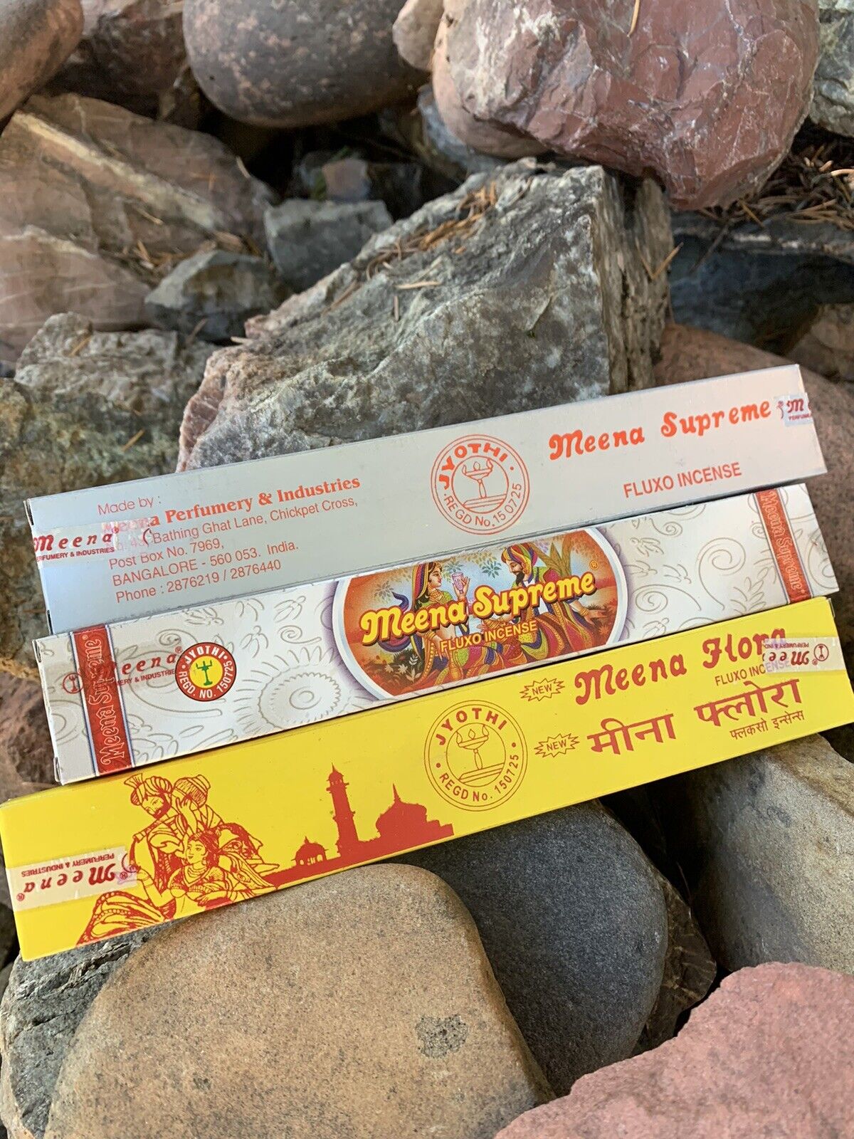Rare Meena Supreme Incense Collection in Original Packaging