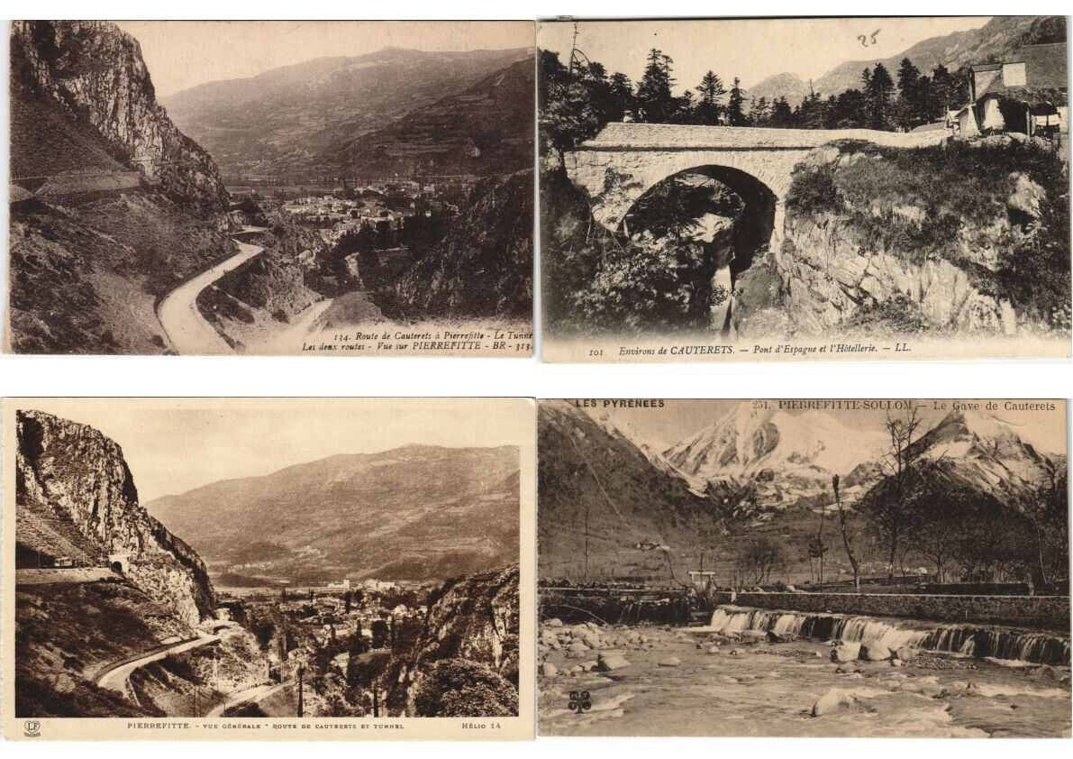 GAVARNIE HAUTES-PYRENEE (DEP.65) 600 Postcards pre-1940 (L5425)