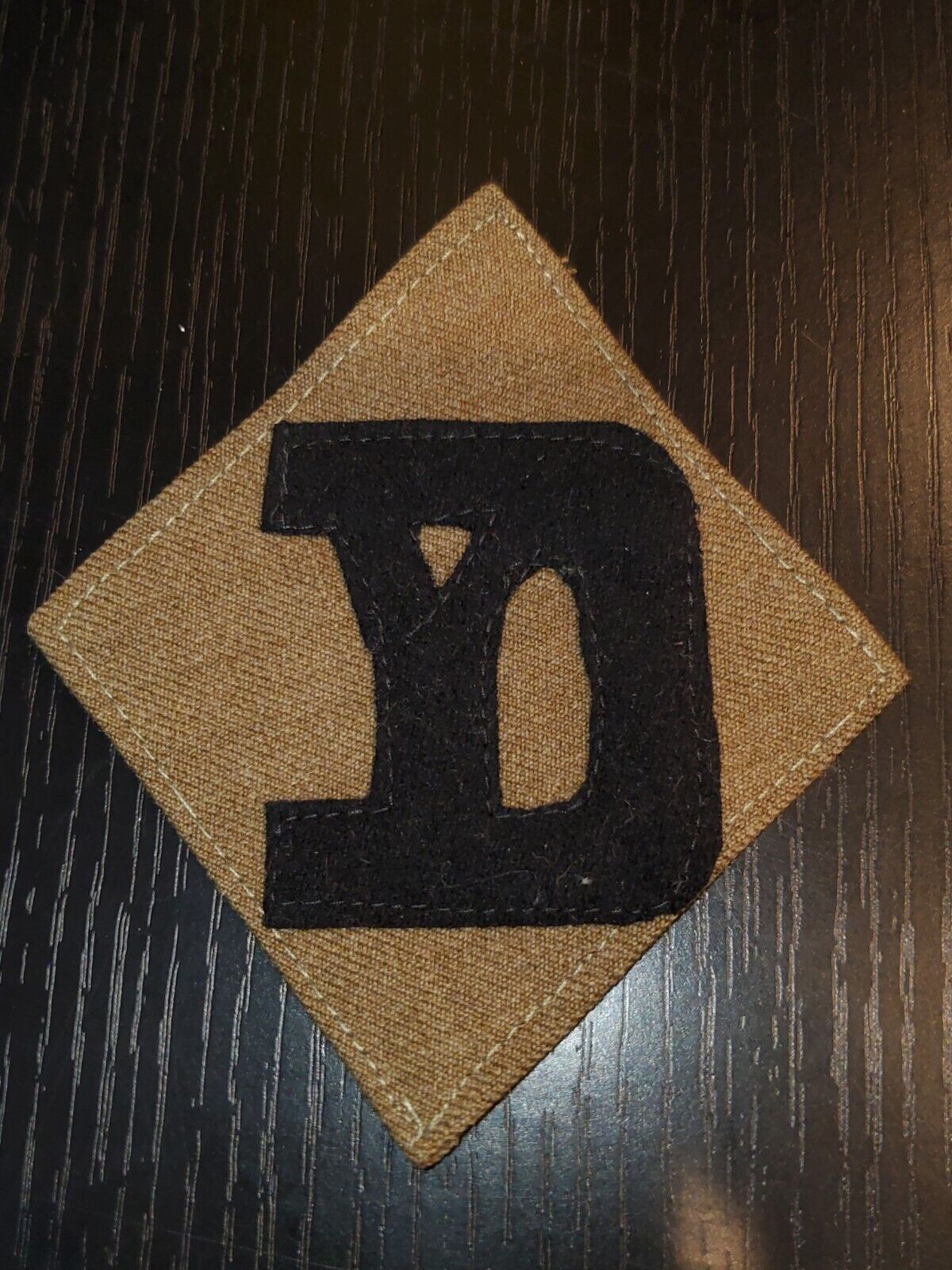 WWI US Army 26th Yankee Division Officer Grade Folded Edges Patch L@@K