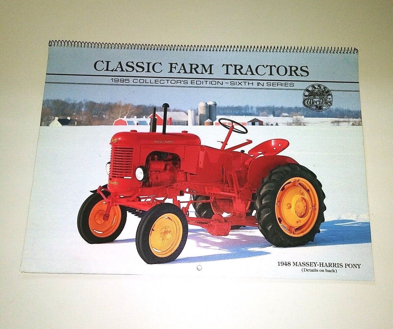 1995 DUPONT Classic Farm Tractors Collectors Edition Calendar. 