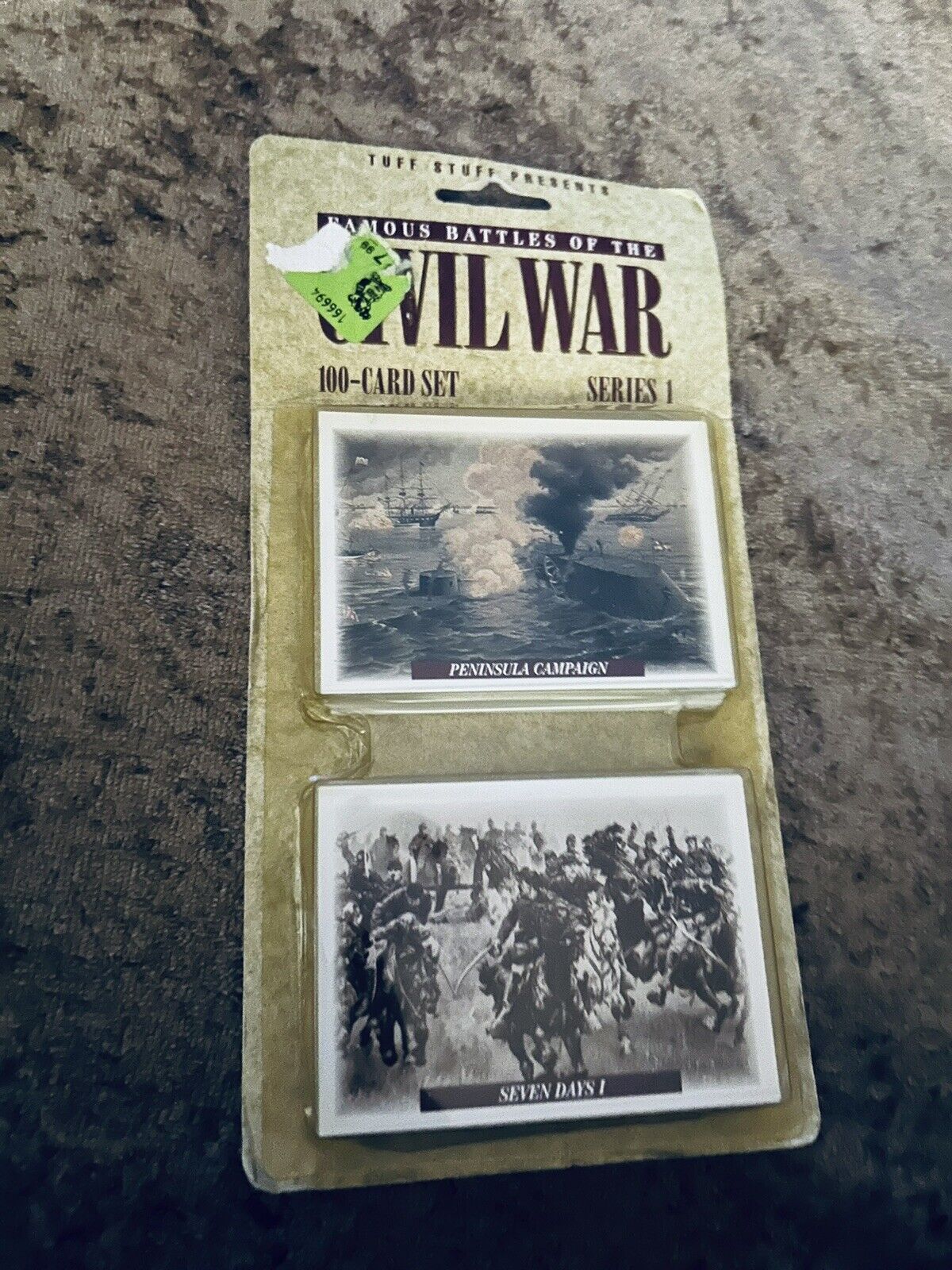1991 Tuff Stuff Famous Battles of the Civil War 100 Card Set Series 1 BRAND NEW
