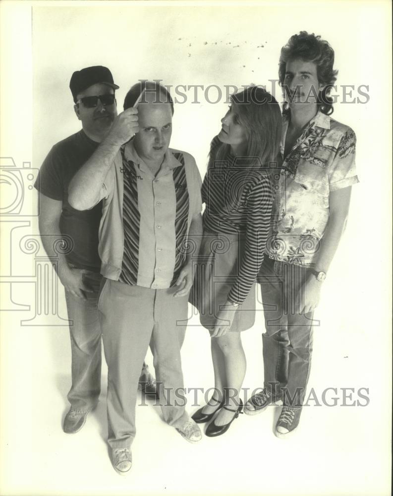 1987 Press Photo Music group \
