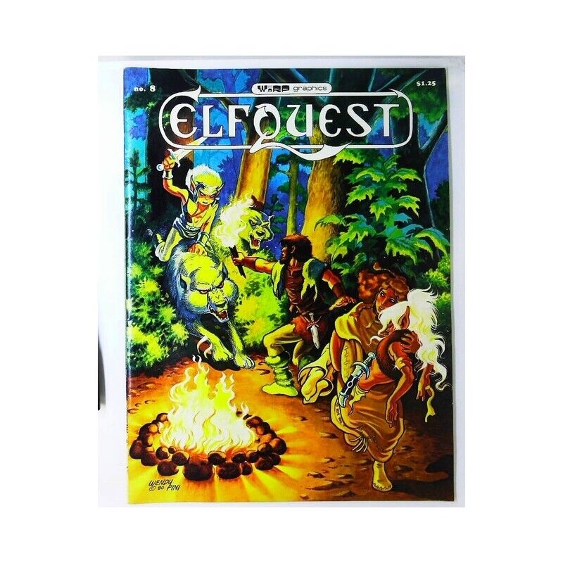 Elfquest #8 1978 series Warp comics NM minus Full description below [t: