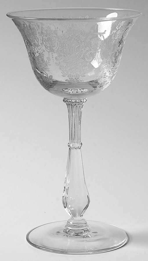Tiffin-Franciscan Cherokee Rose Liquor Cocktail Glass 715387