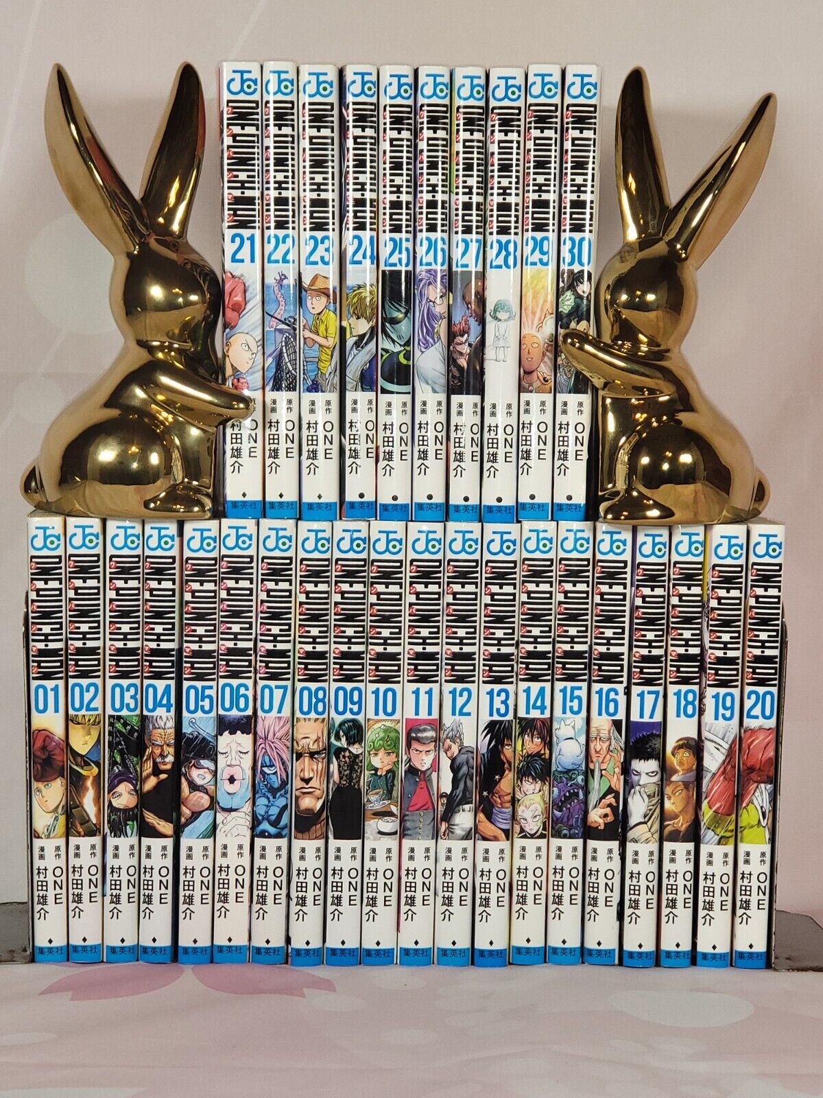 One Punch Man Vol.1-30 Complete Full Manga Comics Set Japanese Ver Young Jump