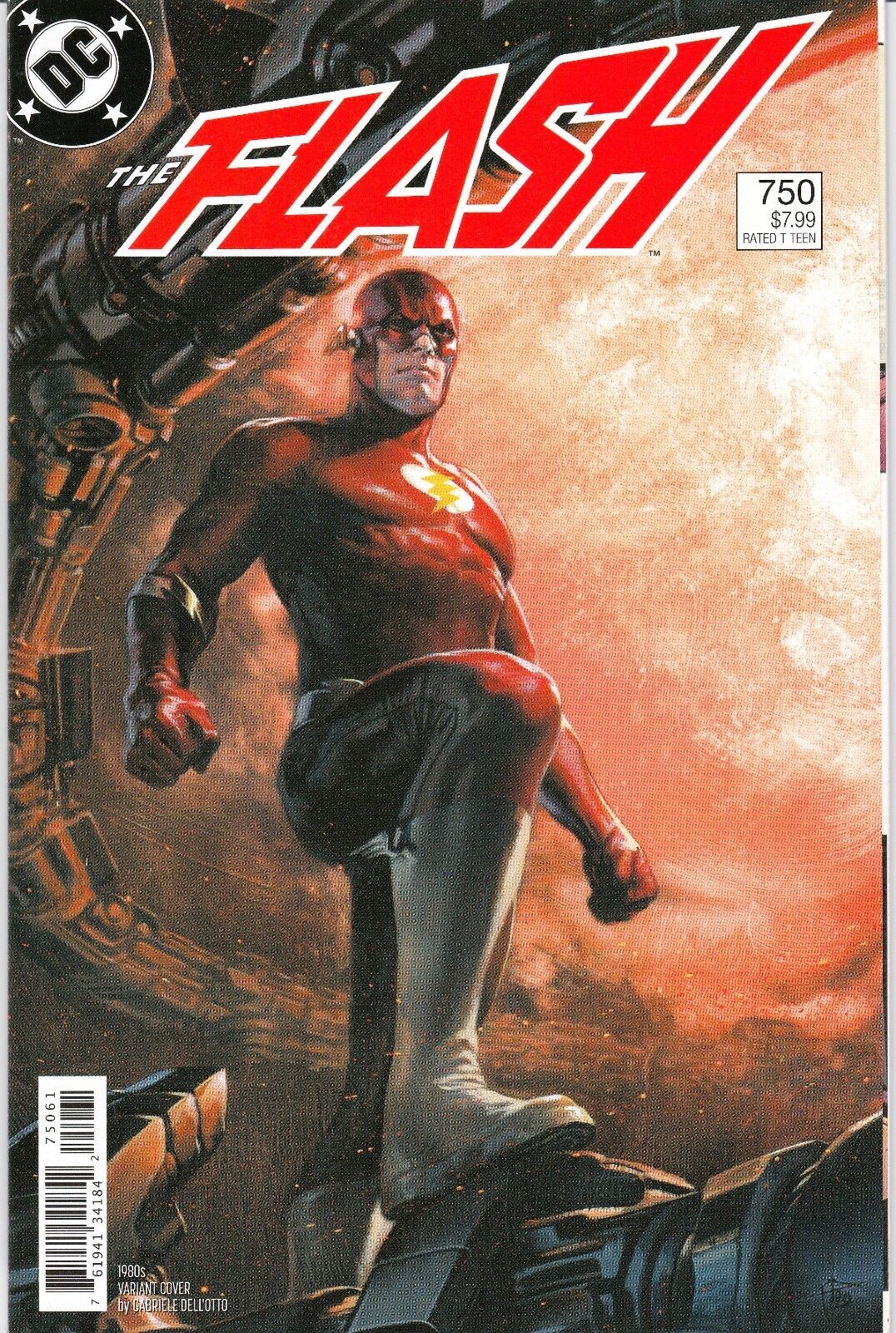 FLASH #750 ~ 80-PAGE SPECTACULAR (2016) G. DELL-OTTO SQUAREBOUND VARIANT ~ NM