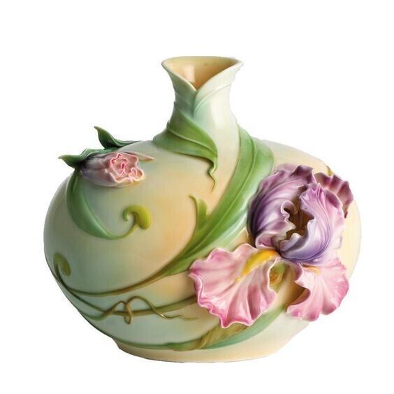 Franz 'Windswept Iris' Vase #FZ00488
