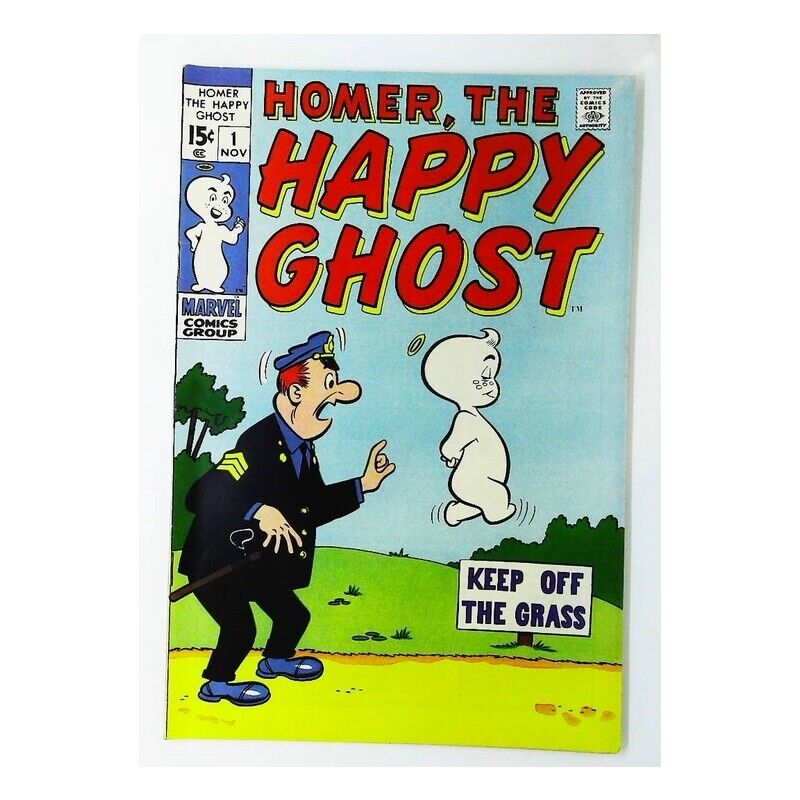 Homer The Happy Ghost (1969 series) #1 in Very Fine condition. Marvel comics [c\\