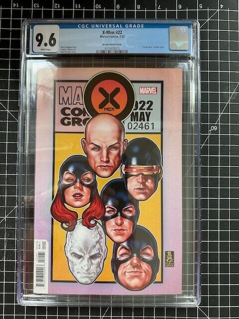 Marvel X-Men #22 2023 Mark Brooks Corner Box Variant Cover CGC 9.6