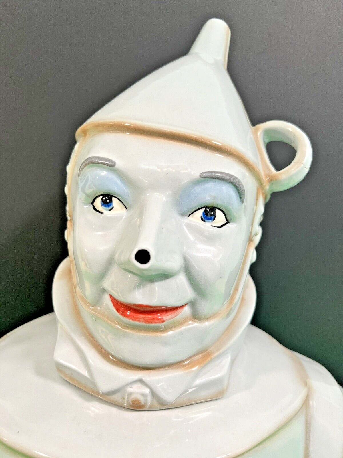 Wizard Of Oz Cookie Jar Tin Man Star Jars Wizard of Oz Vintage Damaged Cracked