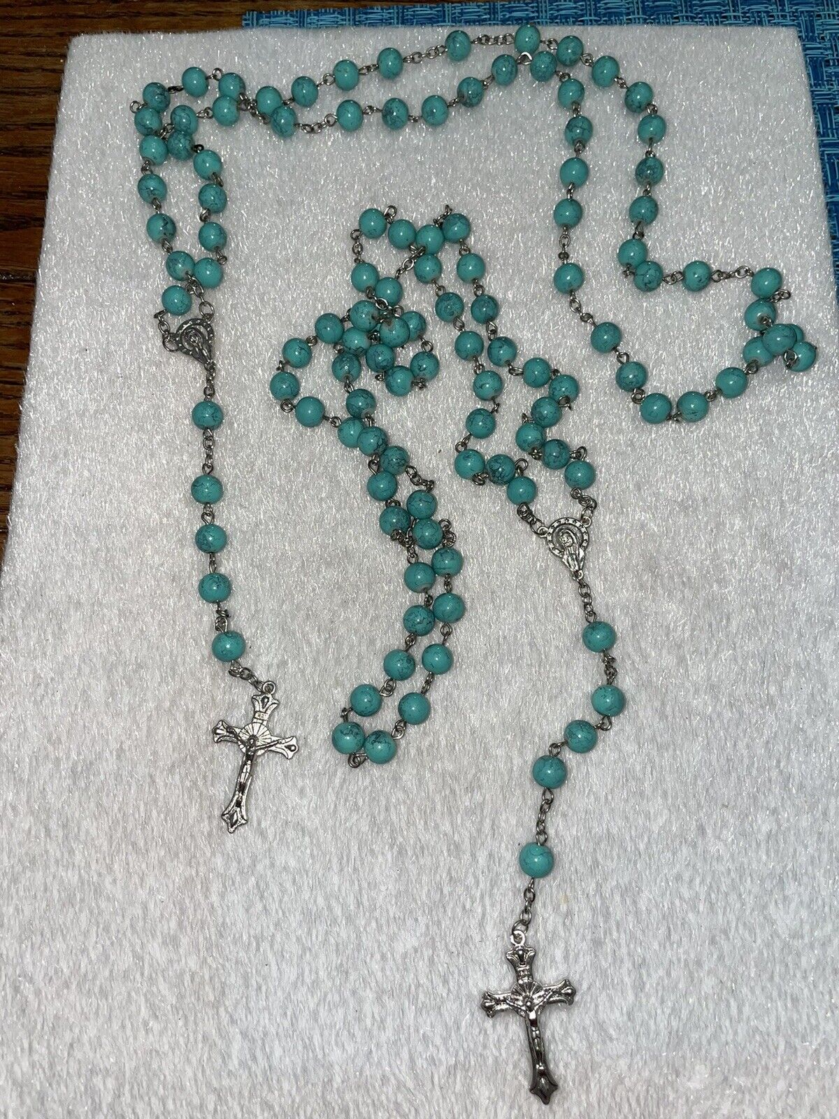 Eye Catching Turquoise Rosary