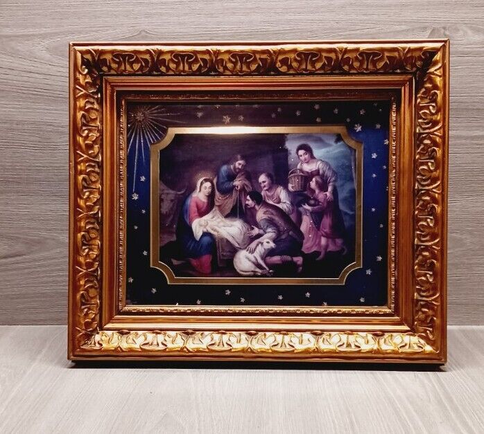 2004 Merck Family’s Old World Christmas Picture And Frame