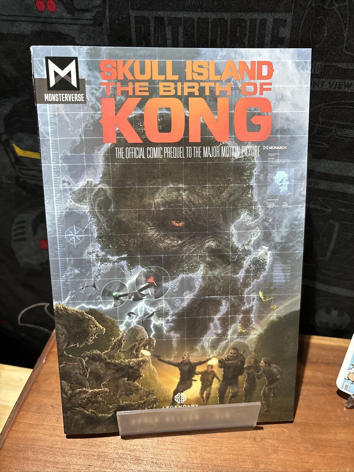 Skull Island: Birth of Kong TPB Prequel Origin, Monsterverse Missing Back Cover