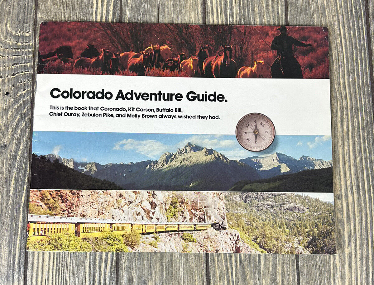 Vintage Colorado Adventure Guide Booklet Souvenir