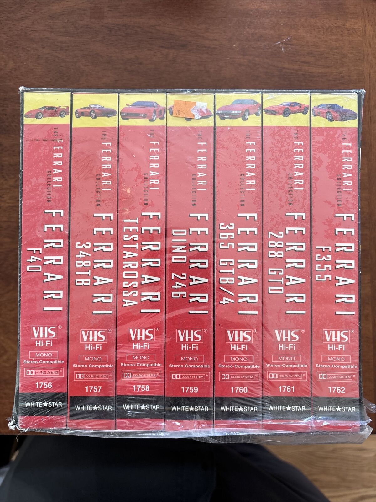 The Ferrari Collection - 7 VHS Collection Sealed