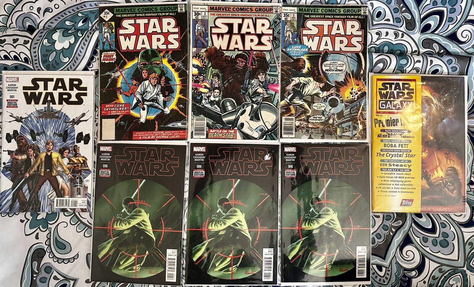 Star Wars Comic, Variety Lot of 8