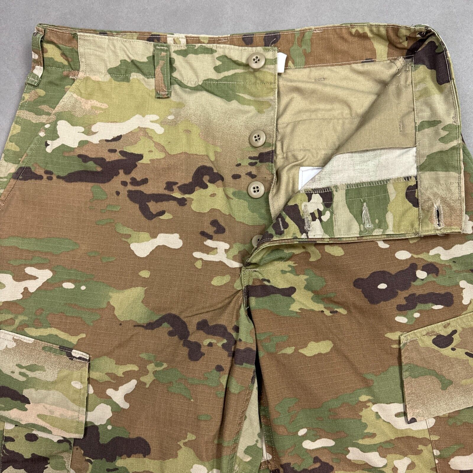 US Army Pants Mens Medium Brown Multicam Trouser Cargo BDU Military USGI Long