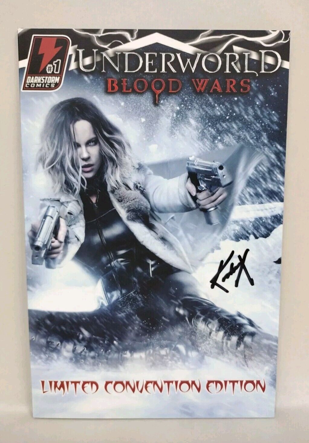 Underworld Blood Wars (2017) Darkstorm Movie Adaptation Comic TPB LTD Ed Signed