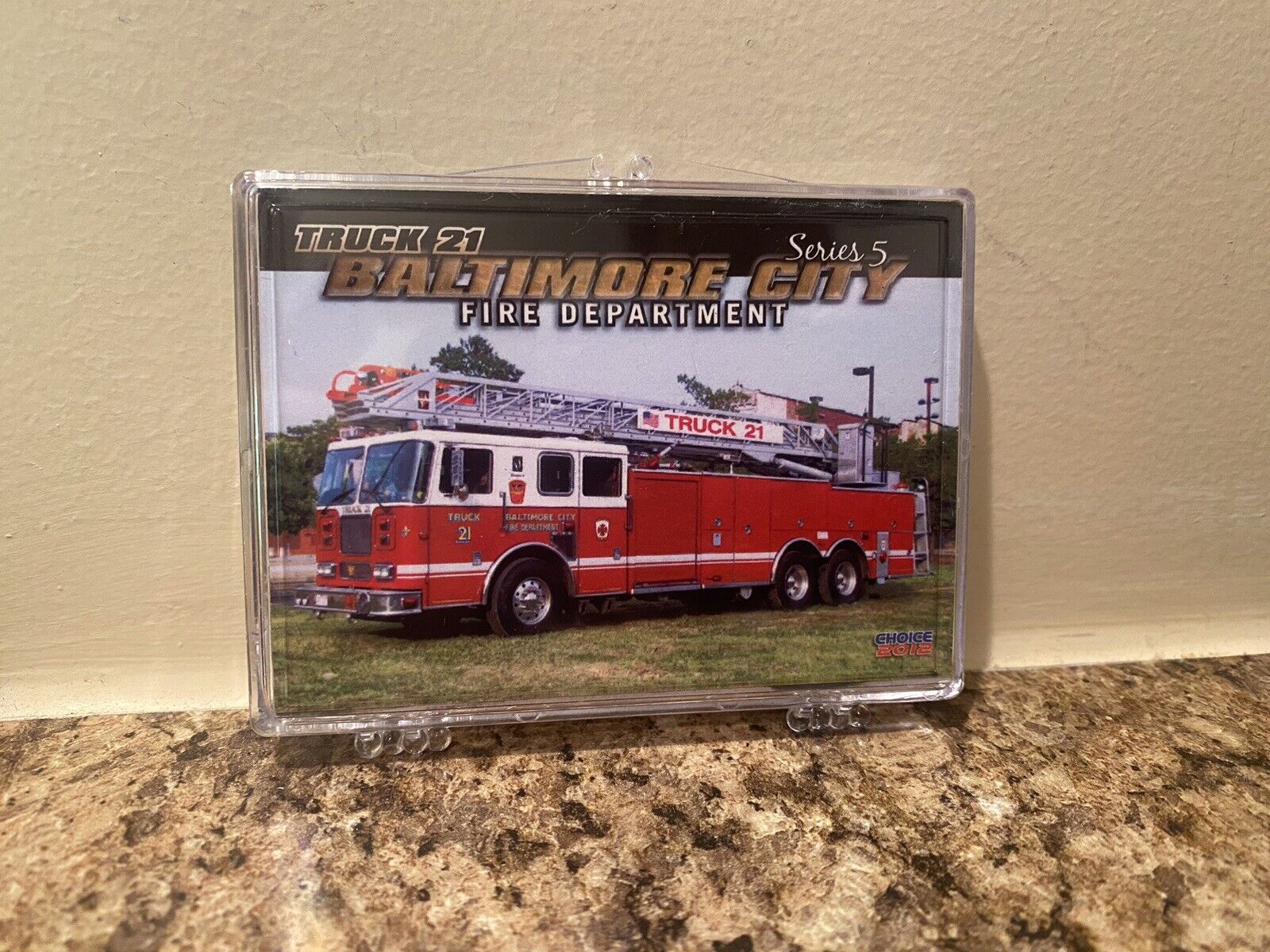 Choice SportsCards- Baltimore City Fire Department Series 5 2012