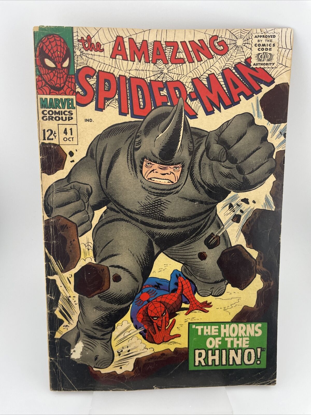 The Amazing Spider-Man #41 (1966) Silver Age  1st Rhino 4.0 to 5.0