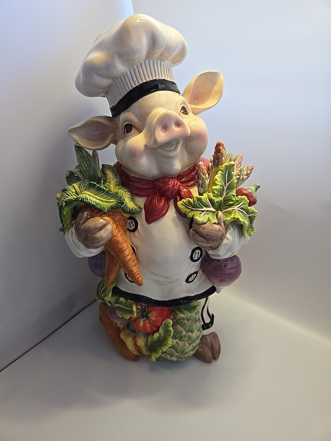 Kaldun & Bogle Bistro Couchon Chef Pig Figurine 20 1/2\